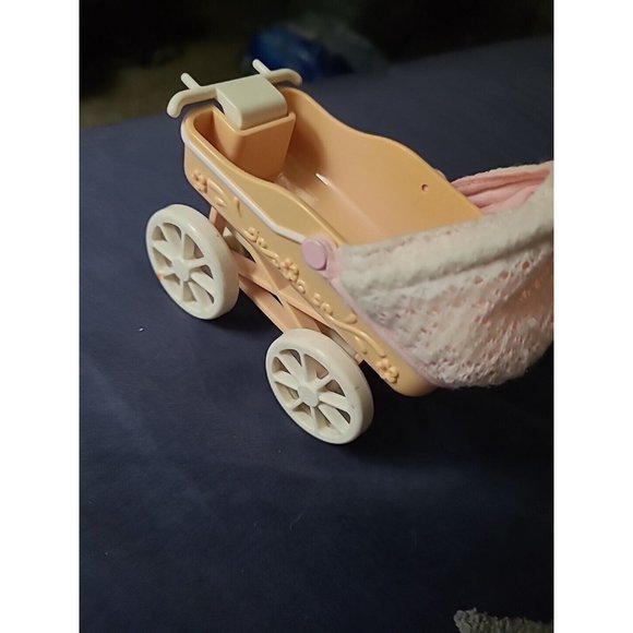 Mattel Carriage Barbie KELLY Tiny Steps Doll Stroller 1998 - Picture 4 of 4